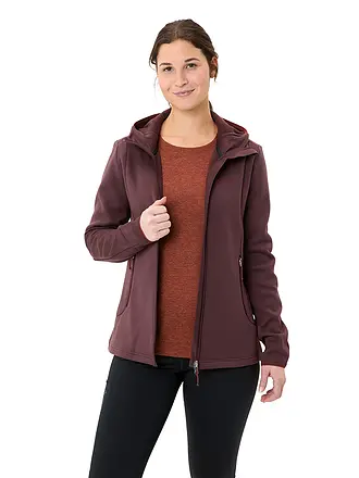 VAUDE | Damen Fleecejacke Idris Hoodie | beere